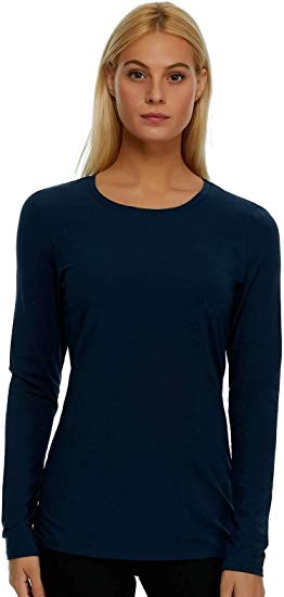 Felina Women's Key Item Long Sleeve Crew Neck Tee