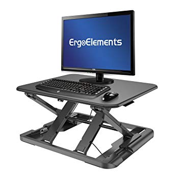 Ergo Elements Bounce Low-Profile Standing Desk Converter