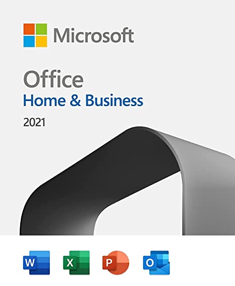 Microsoft Office Home and Business 2021, One-Time Purchase - Lifetime Validity, 1 Person, 1 PC or Mac, Classic Office Apps