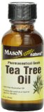 Mason Vitamins Tea Tree Oil 100 Pure Australian Oil Pharmaceutical Grade 1-Ounce