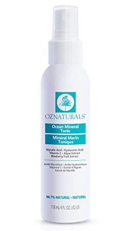 OZNaturals Natural Facial Toner – This Skin Toner Contains Vitamin C, Glycolic Acid & Ocean Minerals - It’s Considered To Be The Most Effective Anti Aging Vitamin C Face Toner Available