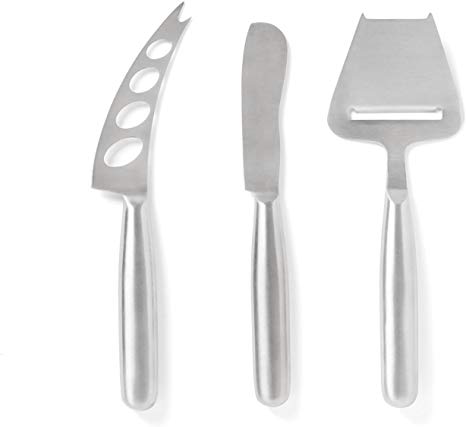 Fox Run 10690 Cheese Knife Set, 9.37 x 2.953 x 0.67 inches, Metallic