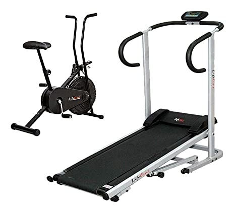 Lifeline B01MDQXSWJ Treadmill and Exercise Bike (Multicolour)