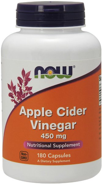 NOW Foods - Apple Cider Vinegar 450 mg 180 caps