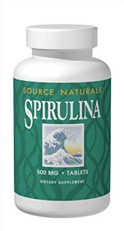 Source Naturals Spirulina 500mg, Premier Choice for Supplementing a Vegetarian Diet,200 Tablets