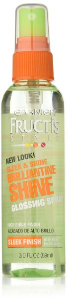 Garnier Fructis Style Brilliantine Shine Glossing Spray, 3 Fluid Ounce