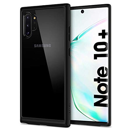 Spigen Ultra Hybrid Compatible with Samsung Galaxy Note 10  Plus Case Cover (2019) - Matte Black