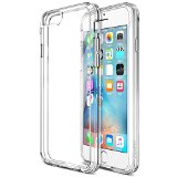 iPhone 6S Plus Case Trianium Clear Cushion Premium iPhone 6 Plus Clear Case Bumper 55 InchScratch Resistant Shock-Absorbing Cover Hard Back Panel For Apple iPhone 66S Plus 20142015