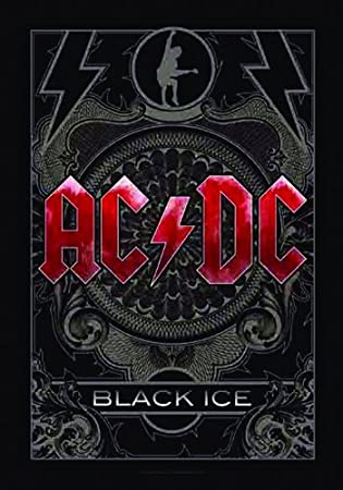 LPGI AC/DC Black Ice Fabric Poster, 30 by 40-Inch