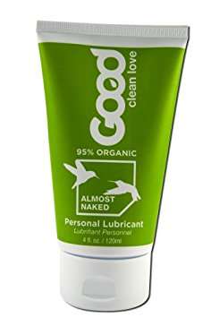 Good Clean Love All Natural Personal Lubricant, Almost Naked 4 oz (Pack of 2)