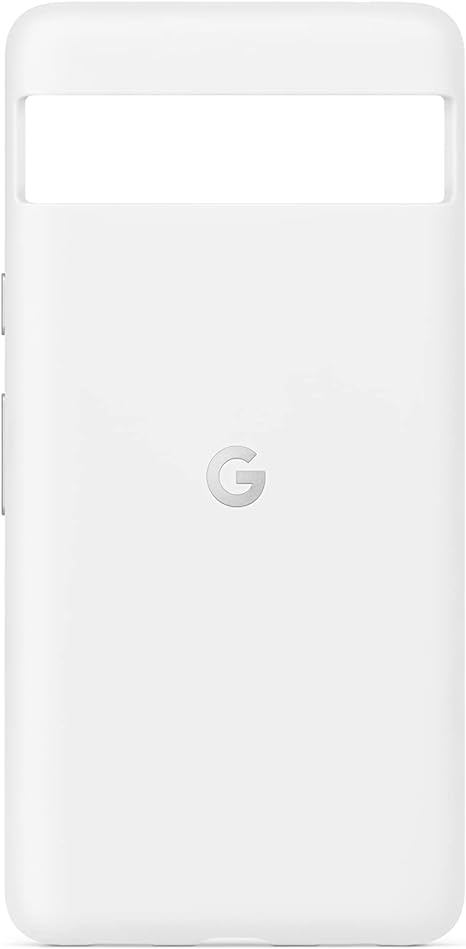 Google Pixel 7a Case - Durable Silicone Android Phone Case - Snow