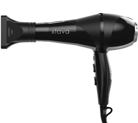 xtava Allure Supreme 2200W Powerful Salon Quality Ionic Ceramic Blow Dryer - Achieve Fast Professional Results - 2 Speeds - 3 Heat Settings