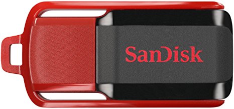 SanDisk Cruzer Switch 64GB USB 2.0 Flash Drive With SecureAceess Software- SDCZ52-064G-B35