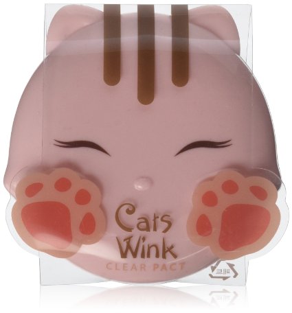 Tonymoly Cats Wink Clear Pact, Clear Beige