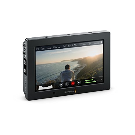 Blackmagic Design Video Assist 4K | 7 inch SDI HDMI Camera ProRes DNxHR Broadcast Recording Monitor