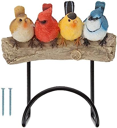 Trenton Gifts 3 Birds On a Log Spigot Hook Hose Hanger and Organizer