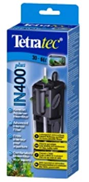 Tetra IN400 Plus Powerful Internal Filter for Physical, Biological and Chemical Aquarium Water Filtration