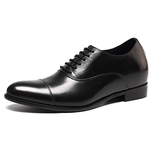 CHAMARIPA Men Height Increasing Elevator Shoes 2.76'' Taller Dress Shoes