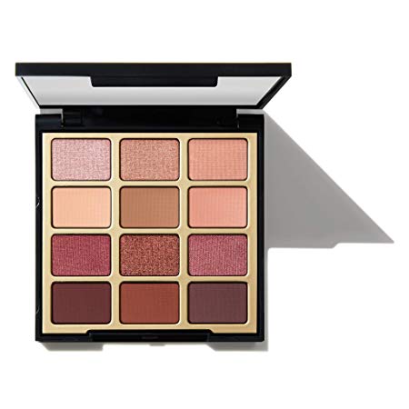 Milani Pure Passion Eyeshadow Palette (0.48 Ounce) 12 Cruelty-Free Warm Matte & Metallic Eyeshadow Colors for Long-Lasting Wear