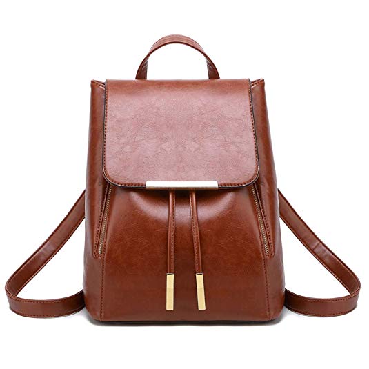 WINK KANGAROO Fashion Shoulder Bag Rucksack PU Leather Women Girls Ladies Backpack Travel bag