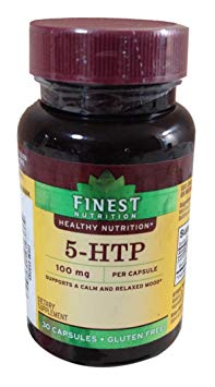 Finest Nutrition 5-HTP, 100mg, 30 Capsules
