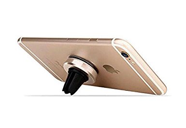 Magnetic Air Vent Universal Mobile Cell Phone Holder for Any Smartphone including iPhone 7 , 6 Plus, Samsung Galaxy S6/S5 Edge, Note, Nexus, LG, HTC, Android, Garmin GPS
