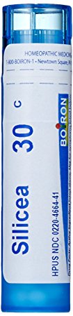 Boiron Homeopathic Medicine Silicea, 30C Pellets, 80 Count Tube