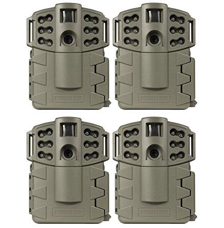 (4) MOULTRIE Game Spy A-5 Gen2 Low Glow Infrared Digital Trail Cameras | 5 MP