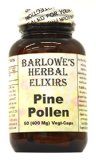 Pine Pollen Cracked Wall Powder - 60 400mg VegiCaps - Stearate Free Bottled in Glass