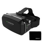 Akally 3D VR Headset Glasses Virtual Reality Mobile Phone 3D Movies for iPhone 6s6 plus65s5c5 Samsung Galaxy s5s6note4note5 and Other 47-60 Cellphones
