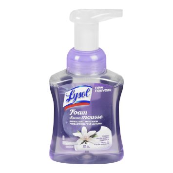 Lysol Touch of Foam Foaming Hand Soap, Creamy Vanilla Orchid, Pump, 8.5 Ounce