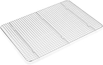 Fox Run 11695 Stainless Steel Cooling Rack, 12 x 17 x 1 inches, Metallic