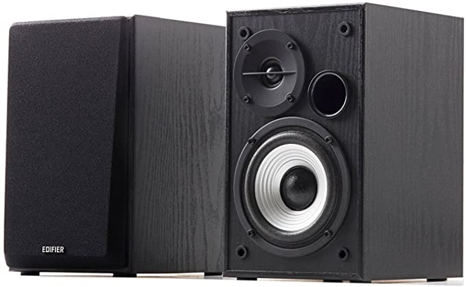 Edifier R980T 4" Active Bookshelf Speakers - 2.0 Computer Speaker - Powered Studio Monitor (Pair)