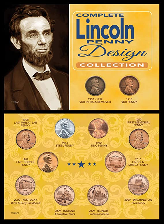 Complete Lincoln Penny Design Collection