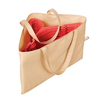 Hanger Storage Bag with Handles for Space Saving and Easier Storage in Closets