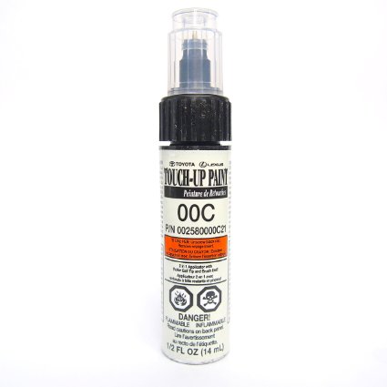 Genuine Toyota 00258-0000C-21 Clear Coat Touch-Up Paint Pen (.44 fl oz, 13 ml)