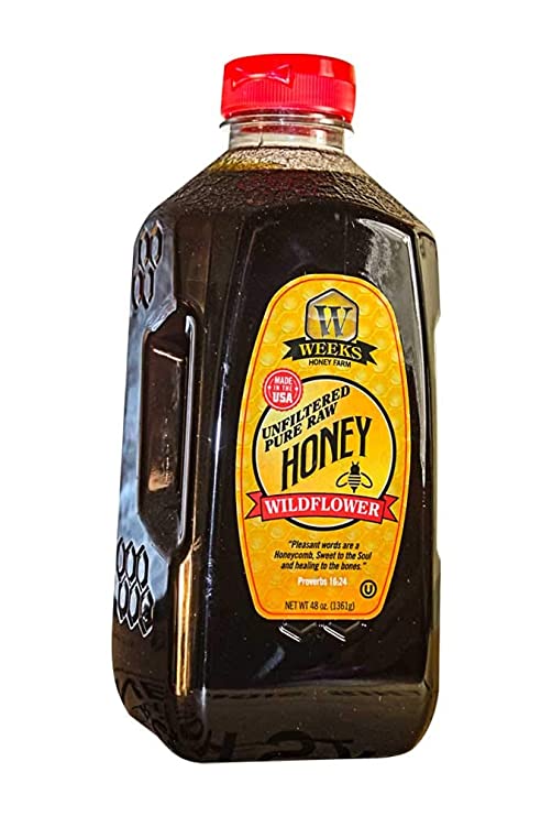 Weeks Honey, Honey Wildflower, 48 Ounce