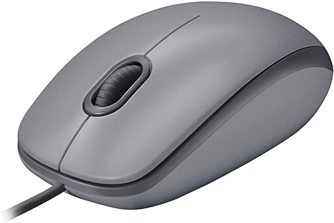 Logitech M110 USB Optical 1000DPI Ambidextrous Grey mice