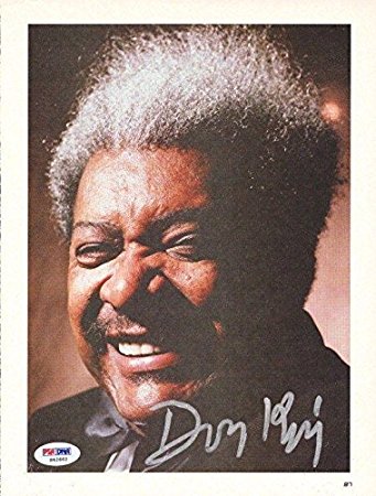 Don King Autographed Signed Magazine Page Photo #S42662 - PSA/DNA Certified - Autographed Boxing Magazines