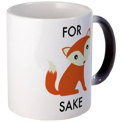 CafePress - For Fox Sake - Coffee Mug, Novelty Coffee Cup