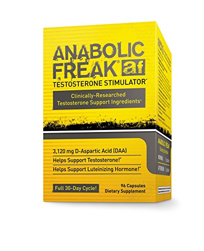 Anabolic Freak Testosterone Stimulator - Top Rated Testosterone Booster - Boost Testosterone - Increase Sex Drive & Libido - Bodybuilding - 30 Day Supply