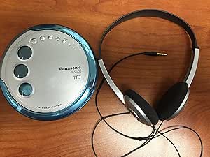 Panasonic SL-SX420 CD/MP3 Player with Headphones (Metallic finish)