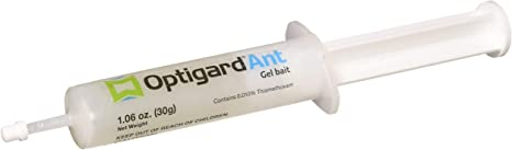 Syngenta - TRTD11568 - Optigard Ant Bait Gel Box - 4 Tubes w/ Plunger - 30g each tube