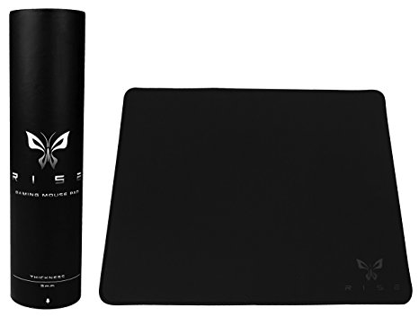 Gaming Mouse Pad - Best Large Mousepads for Computer Games - PC & MAC - LoL - Overwatch - CSGo - MMO - Waterproof Great Black Mouse Pads - Big Support for All Mice Designs Laser   Wireless   Optical