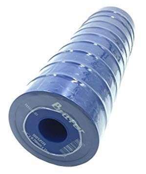 BRUFER TEFLON-01 PTFE Plumbers Plumbing Thread Seal Tape, 3/4-inch x 520-inches, 10 Pack