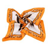 100 Silk Designer Scarf By Grace Scarves Luxurious High Quality Charmeuse Petite Square