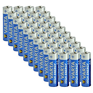 Varta AA Alkaline Batteries - 40 Pack