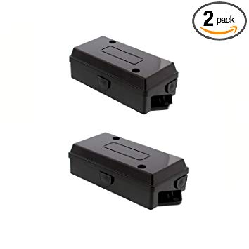 ABN Electrical Wire Connectors Junction Box 2-Pack Trailer, Camper, RV Light 7 Gang/Pole Automotive Wiring Rewiring