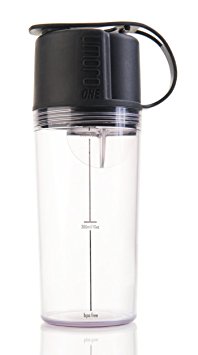 UMORO ONE V2 - The Ultimate Protein Shaker & Water Bottle (Midnight Black)