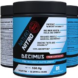 Pre Workout Decimus By Naturo Nitro Best Fat Burner Preworkout Creatine Energy Drink with NO2 Amino Acids BCAA Mental Focus Pre-Workout That Works for Men and Women 28 Servings Pink Lemonade